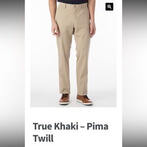 Ballin True Khaki Pima Twill Men's Chinos, 36x32